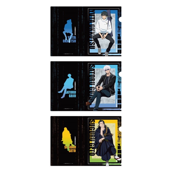 

File Holder A4 Jujutsu Kaisen 0 Satoru Gojo Suguru Geto Yuta Okkotsu Map Kertas Limited Edition