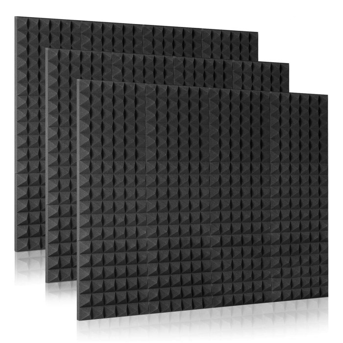 Busa Peredam Suara Ruangan Kamar Dinding Studio Soundproof Foam Ukuran Besar