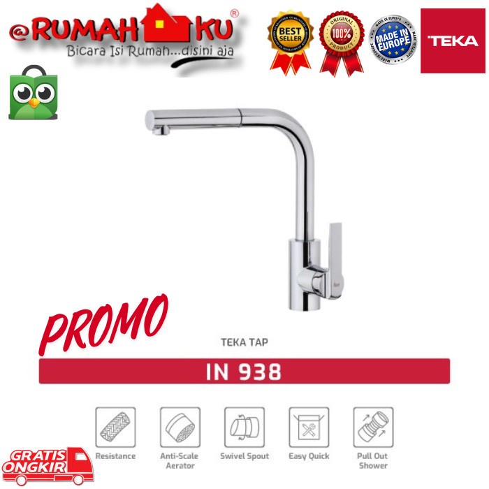 Teka Tap IN 938 Pull Out Keran Dapur