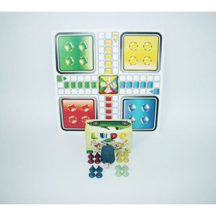 Mainan Anak Ludo Kertas