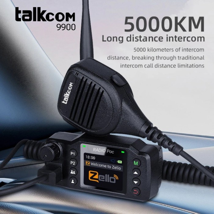 Radio Rig Mini Poc Talkcom 9900 Zello Poc Global
