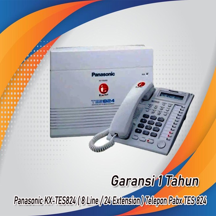 Panasonic Kx-Tes824 8 Line 24 Extension Pabx Tes824