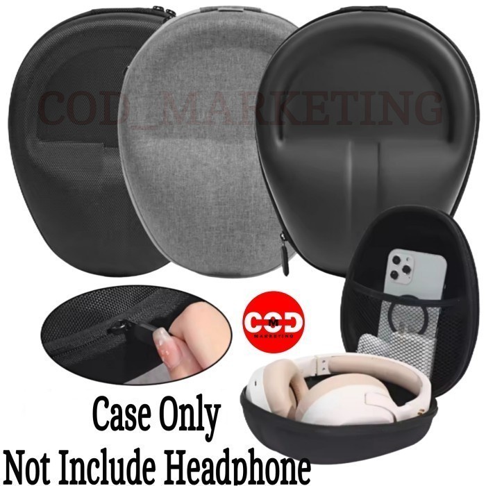 Hard Case Tas Headphone Sony WH1000xm2 WH1000xm3 WH1000xm4 WH1000xm5 WH 1000xm2 1000xm3 1000xm4