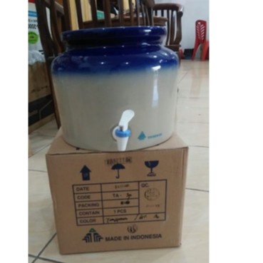 Tahan Lama Guci Galon Keramik Trisensa