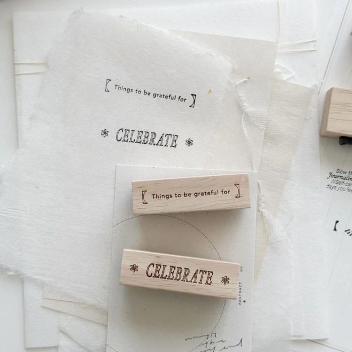 

SOM x NYRET Celebrate Rubber Stamp