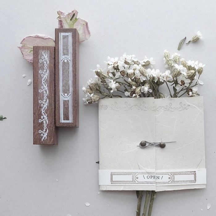 

Jieyanow Blooming Soul Rubber Stamp