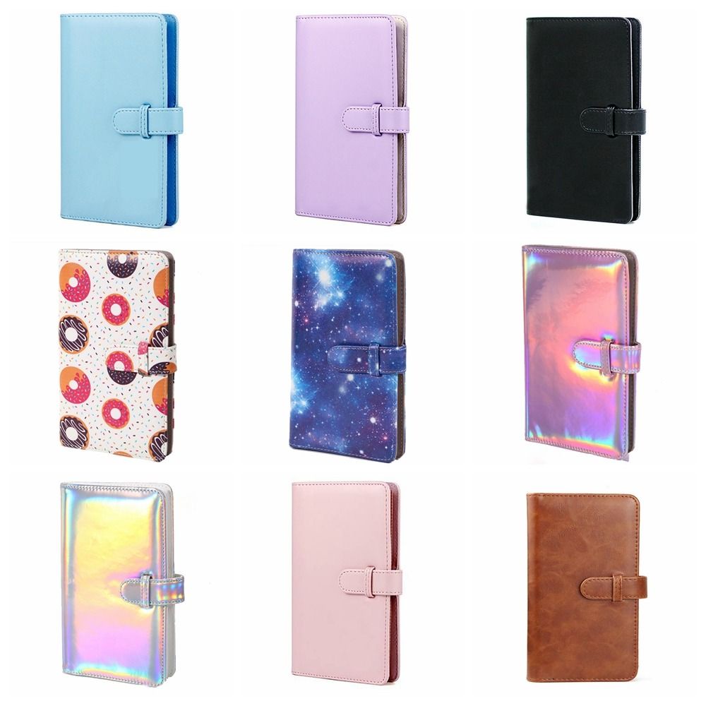 

108 Pockets Instant Camera Photo Album Suede Surface PU Leather 3 Inch Pictures Storage Case for