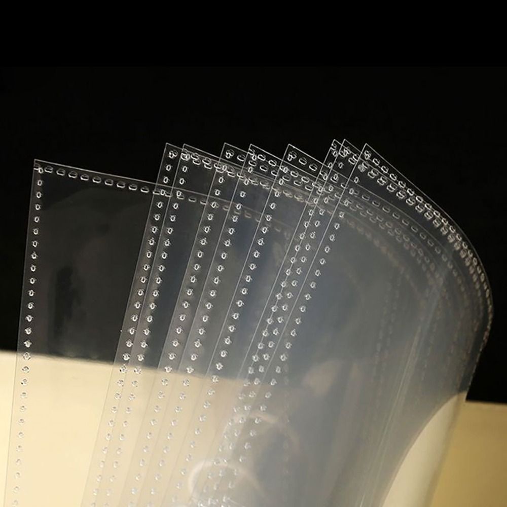

Multiple Pockets A4 Kpop Photocard Binder PP DIY Photo Album Refill Pages 4 Hole 4 Ring Transparent