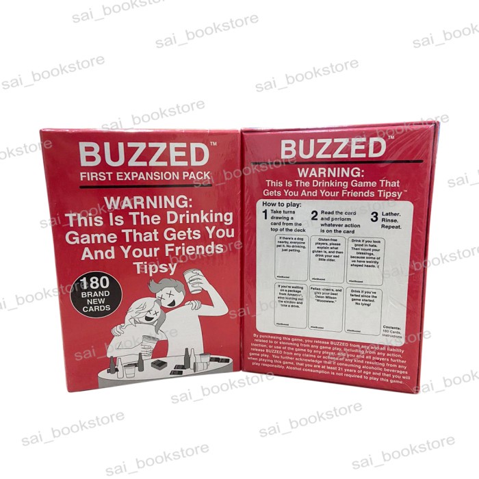

Drinking card game that will make you tipsy (buzzed)