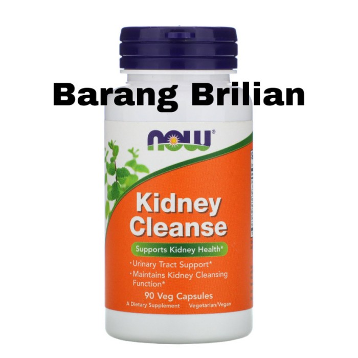 

Now Foods Kidney Cleanse 90 Vcap utk perbaiki fungsi ginjal