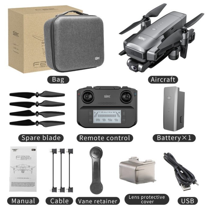 Drone C-Fly Cfly Faith 2 Pro/Sjrc F22S Pro/Sjrc F11S Pro/Sjrc F11 Pro