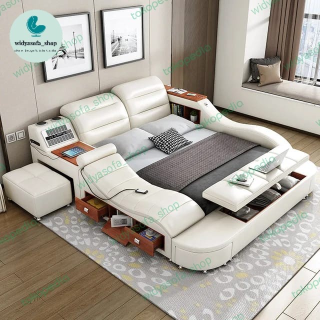 Kasur Dipan FullSet Model Kekinian Tempat Tidur Kasur Full Busa Custom