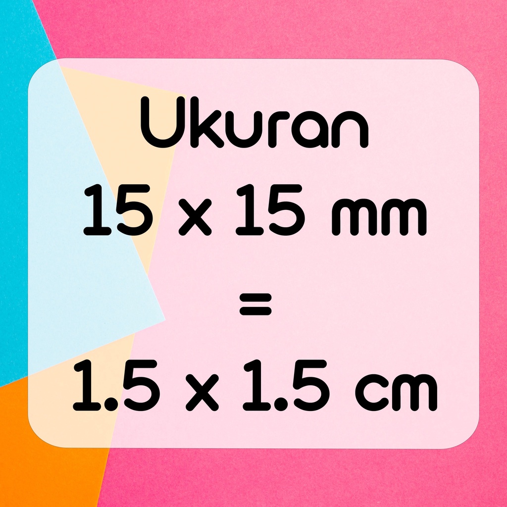

CETAK LABEL BARCODE HARGA 15x15mm 15 x 15mm / 1.5x1.5cm 1.5 x 1.5cm FREE DESAIN KUALITAS HASIL TERBAIK