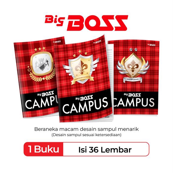 

Buku Tulis Big Boss 36 Campus