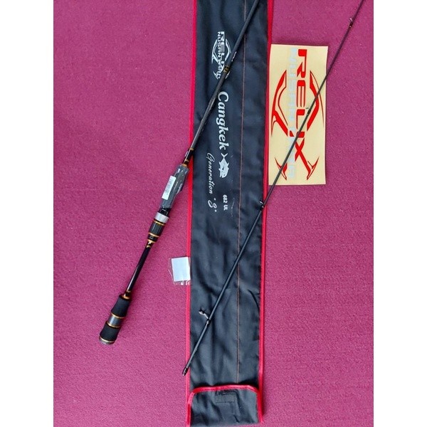 Joran Pancing Cangkek 682 Ul Relix Nusantara Joran Casting Ultralight