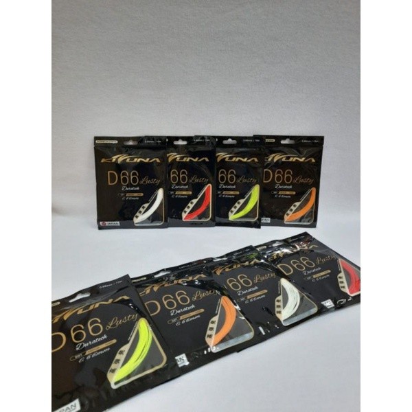 Senar Raket Badminton Kizuna D66 Lusty Original Japan D 66 String Jp N