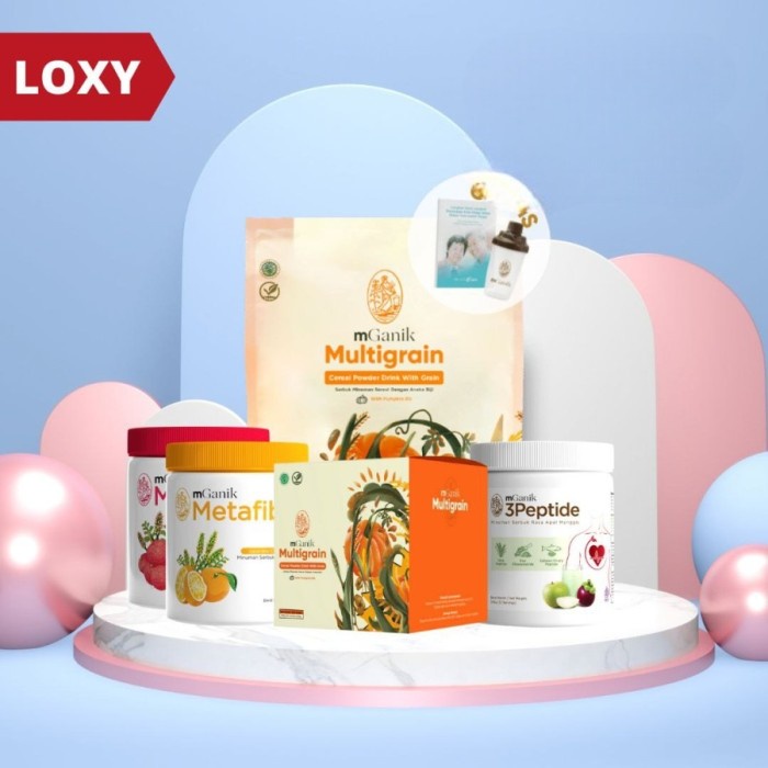 M Ganik Mganik Metafiber & Multigrain Obat Diabetes Gula Darah