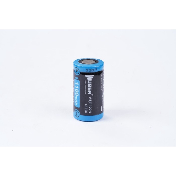 Wuben Abj1100N Rechargeable 18350 Battery Senter - 1100Mah