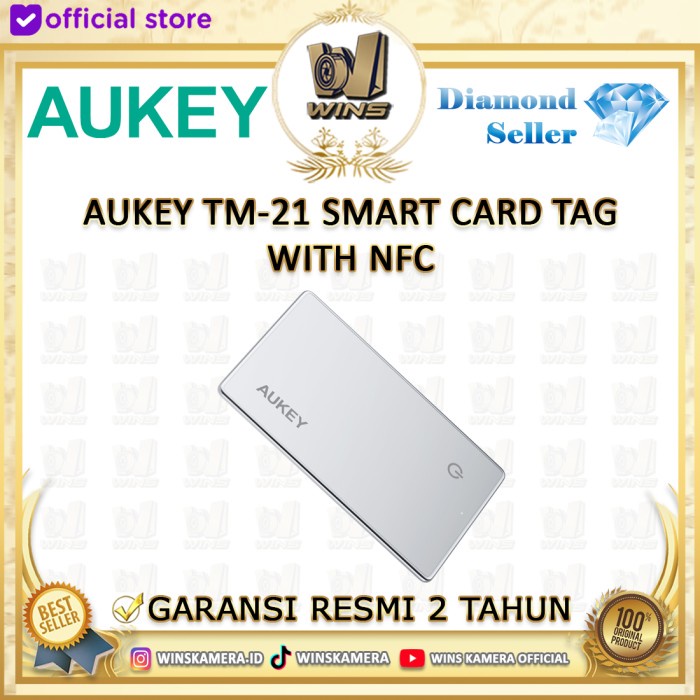 

AUKEY TM-21 SMART CARD TAG With NFC Kode 299
