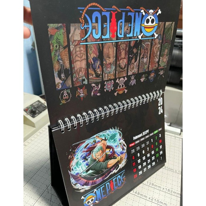 

2025 Kalender Meja Duduk Desk Calendar Anime Premium One Piece, Naruto, Haikyu, Dll 2025 Isi 12