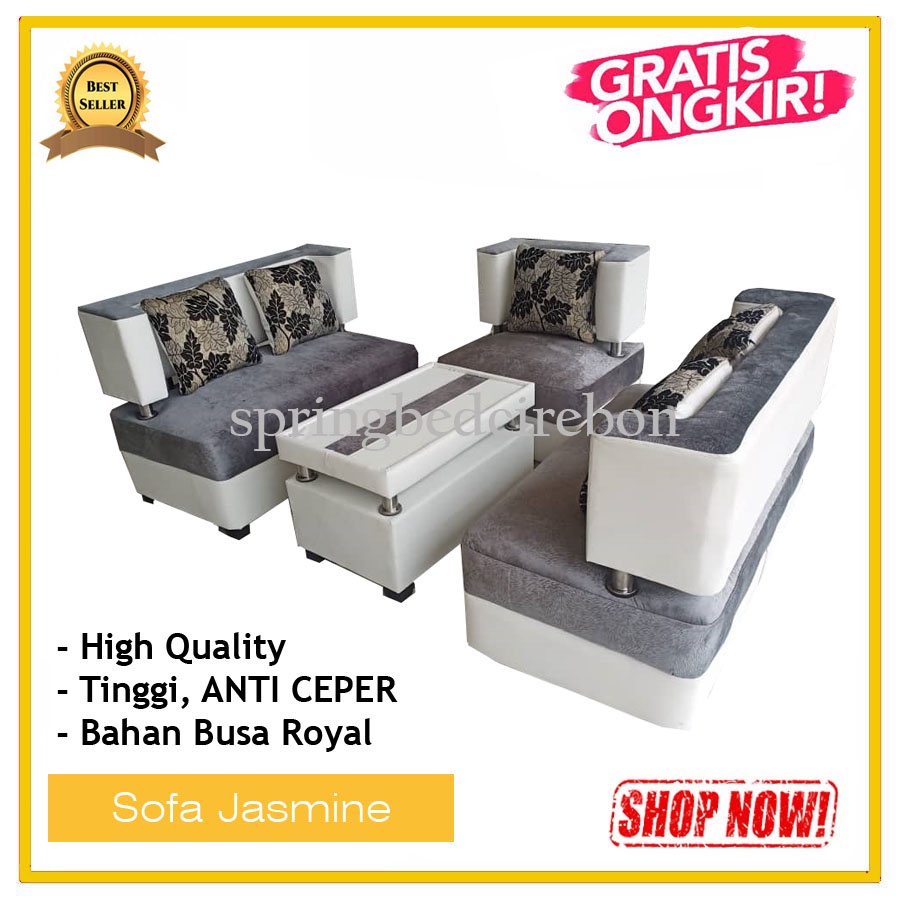 Ready Sofa Minimalis Sofa Jasmine 221 Termurah Terlaris Cirebon Tegal Brebes Pemalang Pekalongan