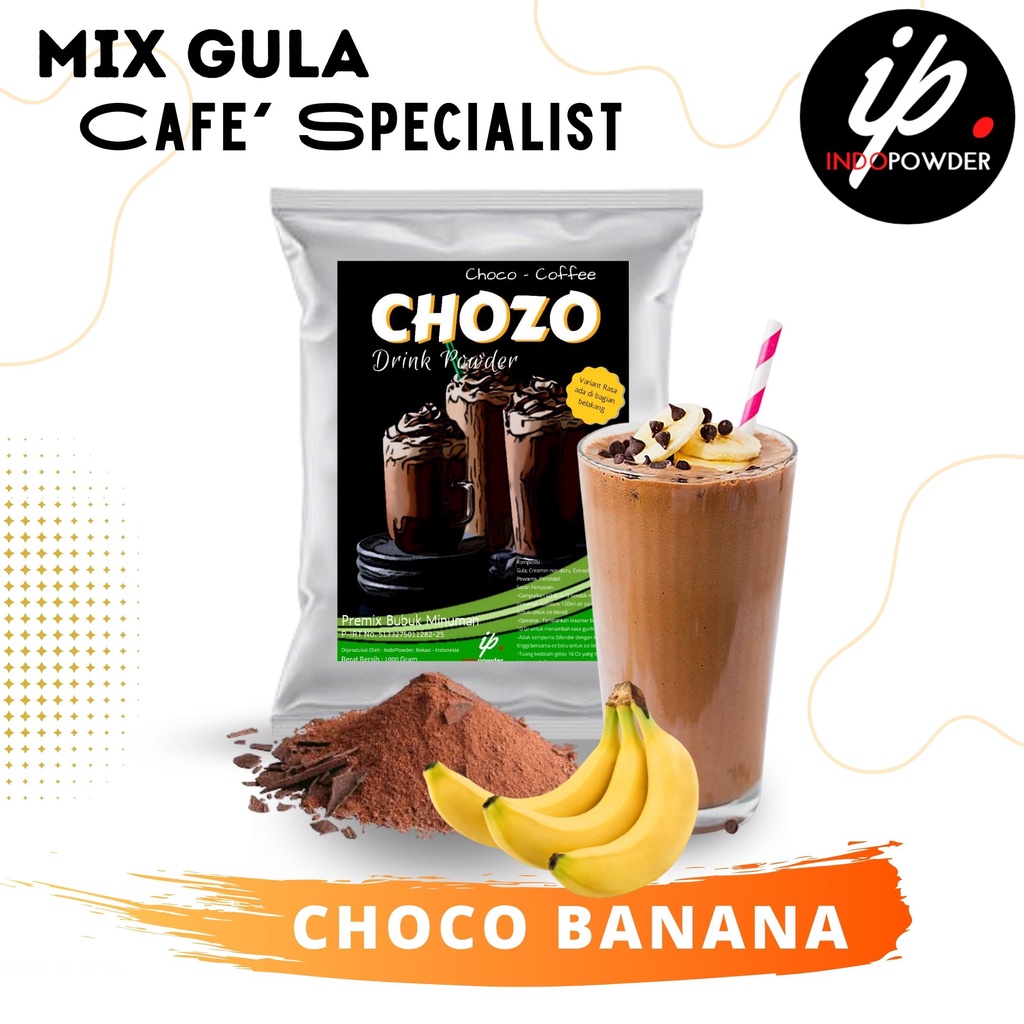 

IP Bogor - Bubuk Minuman Rasa CHOCO BANANA 1Kg Untuk Cafe, Waralaba dan Resto