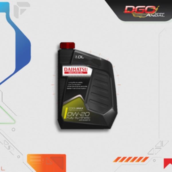 Daihatsu Genuine Oil 0W-20 Api Sn/Gf-5 Fully Synthetic 1L