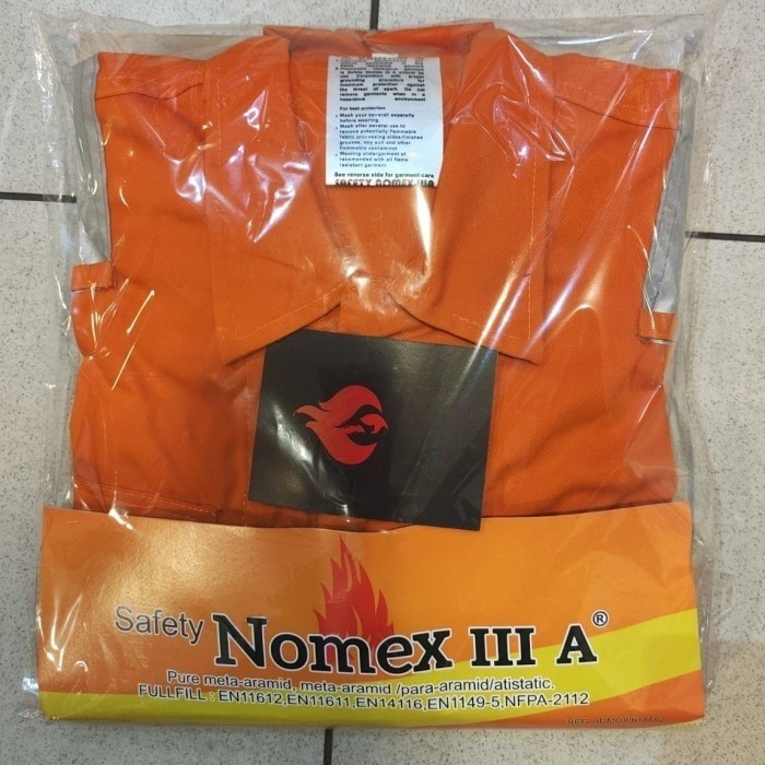 Setelan Nomex IIIA / Two Piece Nomex IIIA Original Safety Nomex