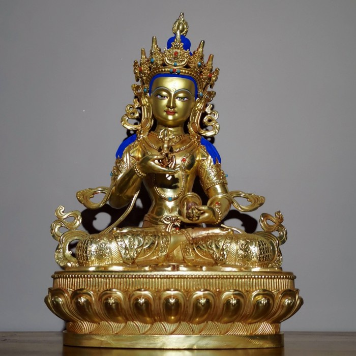 Patung Vajrasatva R Tibet 12In