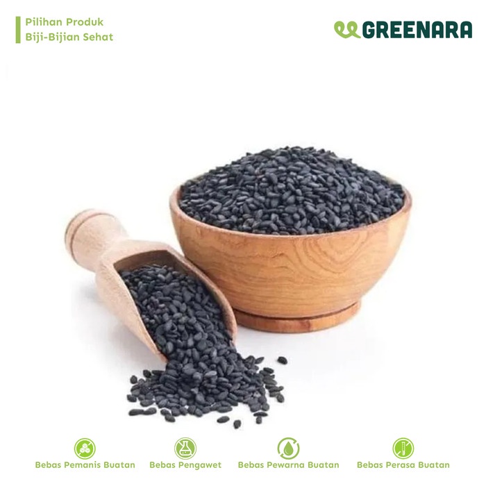 

Wdo - Black Sesame Seed 1Kg / Wijen Hitam 1Kg