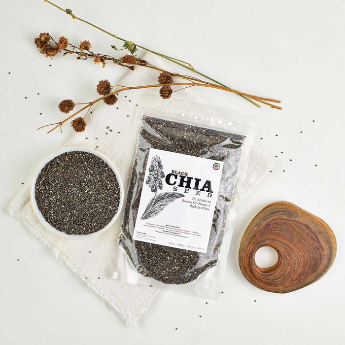 

Wdo - House Of Organix Black Chia Seed (Chia Hitam) 150Gr