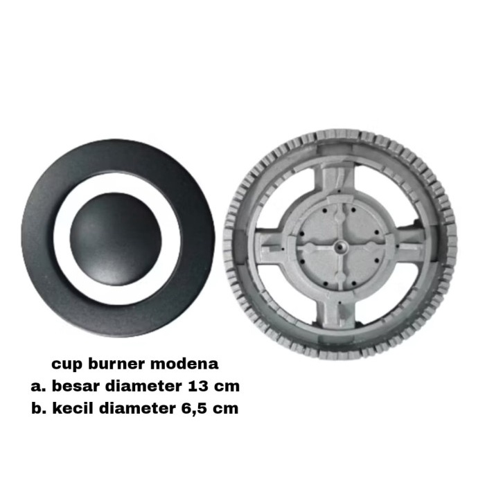 CUP BURNER KOMPOR GAS TANAM MODENA -BURNER MODENA