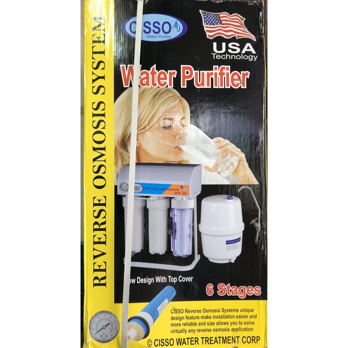 Paket mesin RO Water Purifier Cisso 100 Gpd/ filter air minum