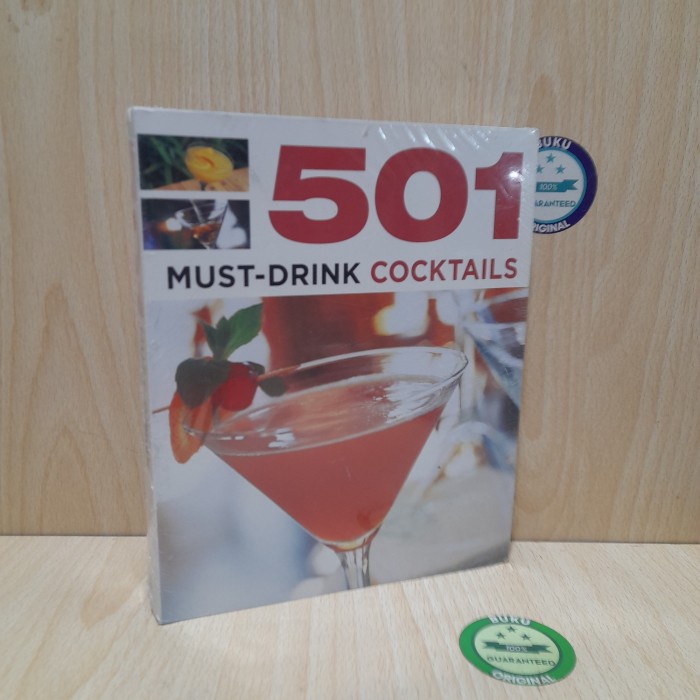 BISA E-KATALOG buku Resep import .501 MUST - DRINK COCKTAILS.