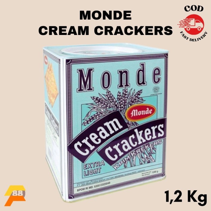 

MAKANAN IMPORT / CEMILAN KELUARGA / BISKUIT KALENG / WAFER / MONDE - C