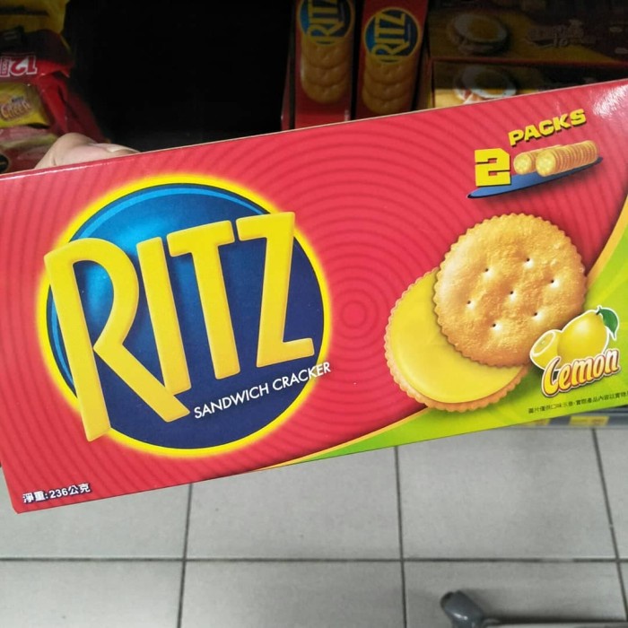 

Ritz cheese lemon biskuit wafer seaweed import usa manis enak renyah
