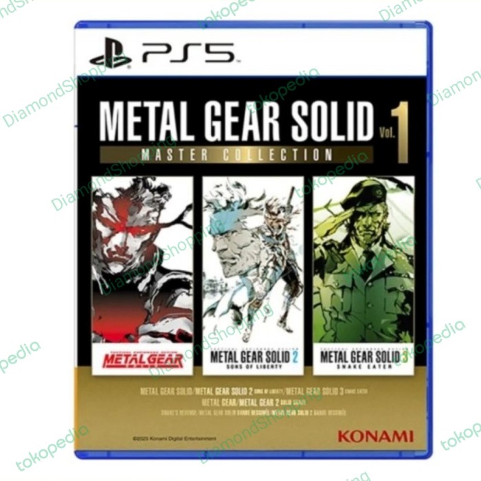 Metal Gear Solid Master Collection Ps5 / Cd Game Ps5 Metal Gear Solid