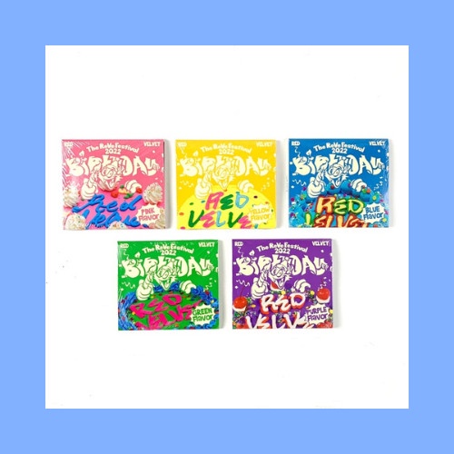 HOT SALE! Red Velvet The Reve Festival 2022: Birthday (Digipack ver.) Album