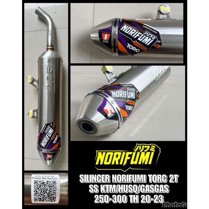 Silencer Knalpot KTM Husqvarna 2 tak Norifumi Torc