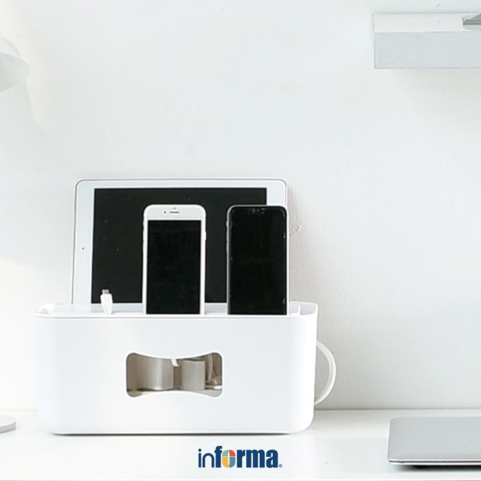 

TERLARIS! INFORMA - TEMPAT PENYIMPANAN - DESK ORGANIZER WHITE 31X13.8X13.3CM