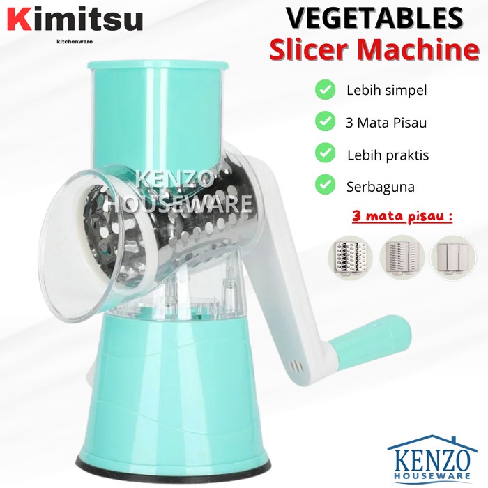 Alat Mesin Parutan Tangan Multifungsi Parut Wortel Sayur Buah Alat Parut Serbaguna