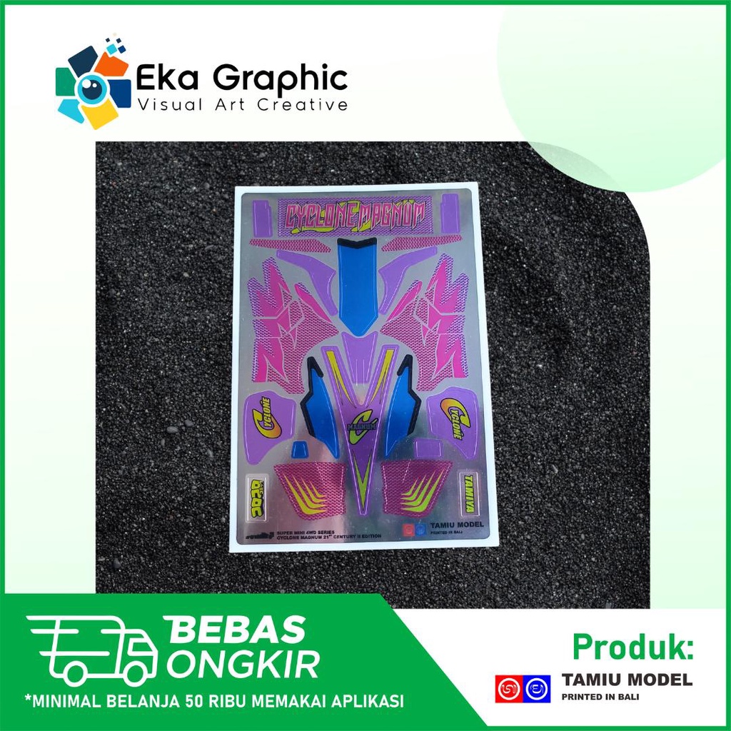 Decal Sticker Cyclone Magnum 21st Century