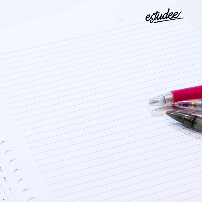 [deloth] - ESTUDEE LOOSE LEAF I GARIS B5 100