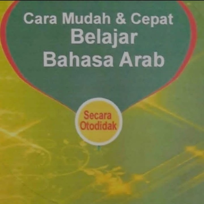 

HOT SALE! Panduan Lengkap Mudah dan cepat belajar bahasa arab