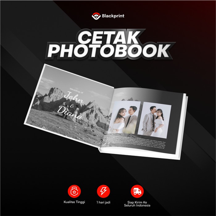 PROMO Cetak Photobook Hardcover/ Photo Album / Cetak buku album