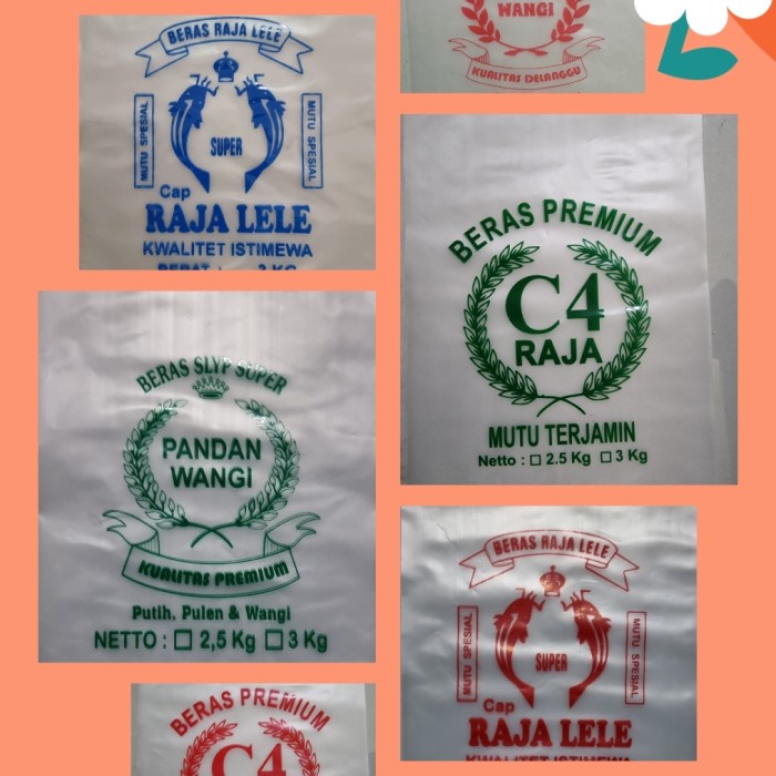 

Buruan serbu] Plastik Beras C4 2,5 kg sd 3 kg