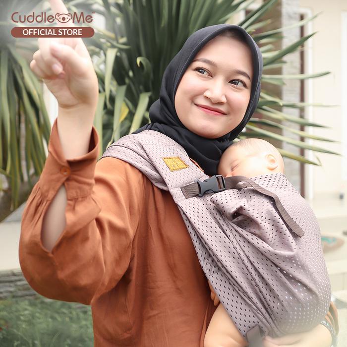 Gendongan Bayi - CUDDLEME Geos Fit Air Gendongan M Shape Instan Untuk Bayi Newborn