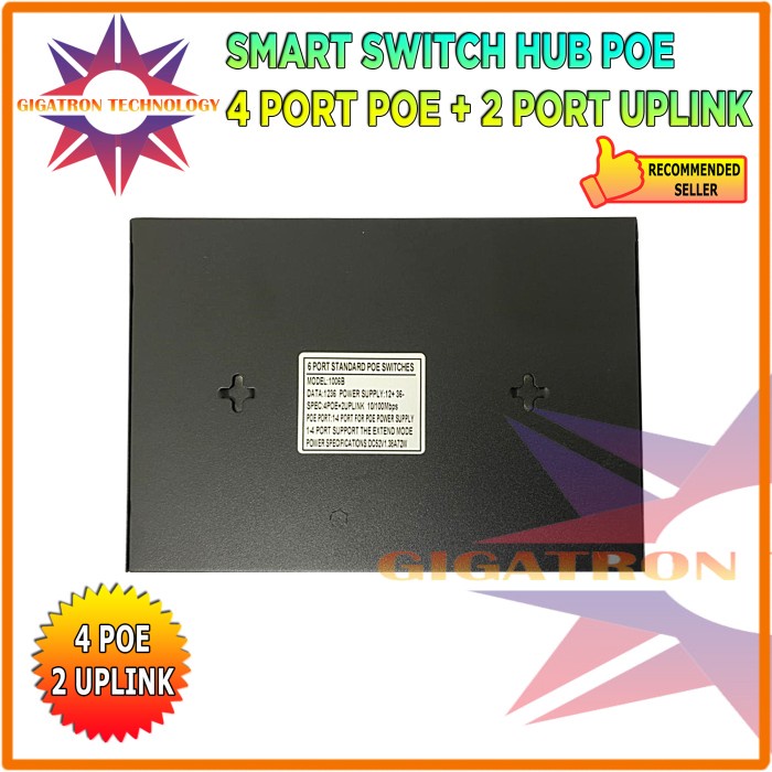 Swit POE 8 Port / POE Swit 8+2Ports 10/100Mbps / Swit Hub POE