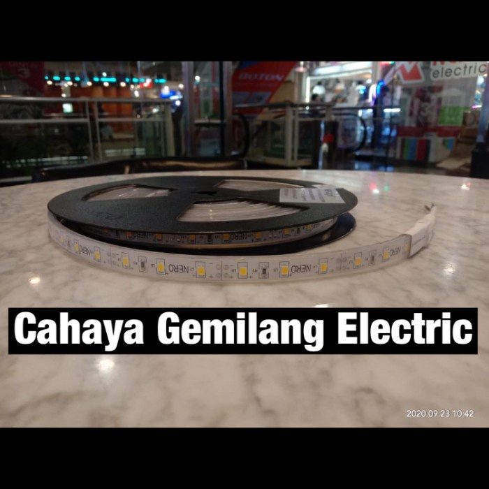 Lampu led strip nero nerolight dc 12v 12volt 2835 ip67 6w 6watt Diskon