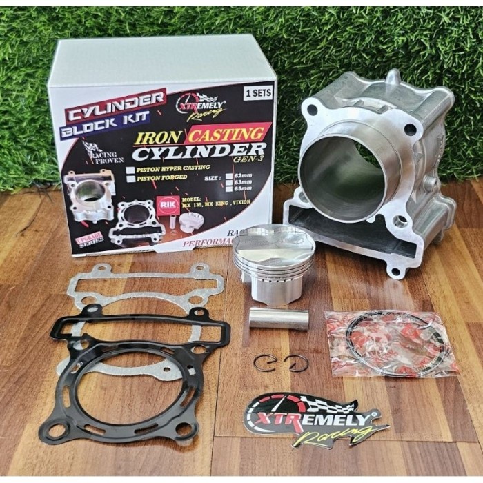 Blok Bore Up Mx / Vixion / Mxking 62Mm